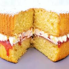 Orange and raspberry victoria sponge. Victoria Sandwich Cake With Buttercream Feast Glorious Feast