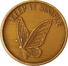 Simple to own, simple to recover. Token Keep It Simple United States Numista