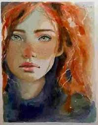 Free watercolor portrait offer