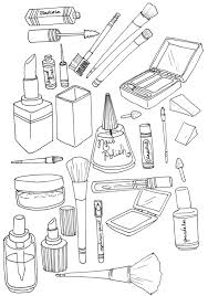 Print a lovely picture of one the shopkins. Makeup Coloring Pages 100 Pictures Free Printable
