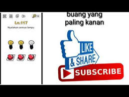 Sebuah lilin tingginya 50cm, butuh 3 jam. Kunci Jawaban Brain Out Level 119 Nyalakan Semua Lampu Brain Out