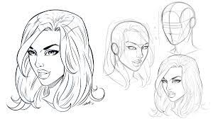 How To Draw A Comic Book Style Face On An Angle | Robert Marzullo |  Skillshare