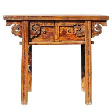 Vintage Chinese Ancient Scroll Ru Yi Motif Altar Table Vanity Etsy Antique Chinese Furniture Ancient Scroll Altar Table