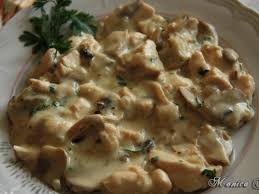 Escalop de vita cu ciuperci si smantana. Reteta Piept De Pui Cu Ciuperci Si Smantana