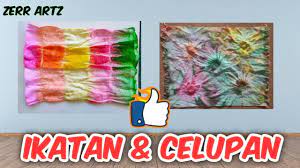 Teknik ikat celup adalah kerajinan kain favorit untuk anak anak dan orang dewasa segala usia. Ikatan Dan Celupan Pendidikan Seni Visual Youtube