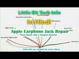 The trrs audio plug is found on iphone headphones and other headphones that have a microphone. Apple Iphone Earphones Earpods Jack Repair Headphone Repair Youtube