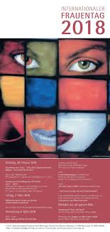 Dieser tag ist nur in manchen gegenden ein gesetzlicher feiertag (siehe tabelle unten). Internationaler Frauentag 2018