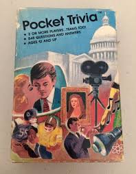 Read on for some hilarious trivia questions that will make your brain and your funny bone work overtime. 1984 Card Game Pocket Trivia The 50s 60s Series 9 Mister Donut 30th Birthday Cbtis137 Edu Mx