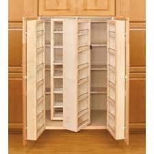 Get it as soon as thu, jun 24. Rev A Shelf 45 In H X 12 In W X 7 5 In D Wood Swing Out Cabinet Pantry Kit 4wp18 45 Kit The Home Depot