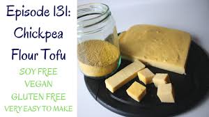The soybean is a member of the legume family and has remained a popular food in asian communities known for a vegetarian lifestyle. Chickpea Flour Tofu Soy Free Vegan Gluten Free Easy To Make Youtube