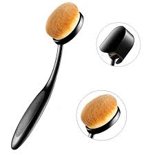 Pasti terkesima melihat berus makeup kite yg. Buy Oval Foundation Brush With Cover Multifuction Super Soft Makeup Brushes For Bb Cream Foundation Kikuu Ethiopia