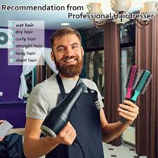 Use your free hand to push the hair down into the brush. Buy Round Hair Brush Set Black Egg Boar Bristle Round Brush For Women Men Amd Kids Wooden Barrel Good For Blow Drying Styling Curling And Straightening With Less Pain Effort Perfect For Massage Scalp Add Volume And Shine To Hair 4 Pack Pink