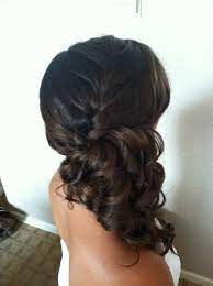 Curly Side Ponytail French Braid By Hollie Peinados Con Trenzas Peinados Elegantes Peinados Clasicos