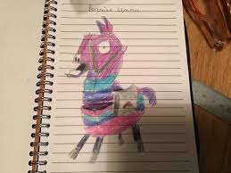 Feel free to explore, study and enjoy paintings with paintingvalley.com. Hey I Drew A Fortnite Llama My Colouring Was Not To Good Zhcsubmissions