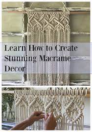 Then this stylish diy bohemian macrame mirror wall hanging is a great place to start. Learn How To Create Stunning Macrame Decor Diy