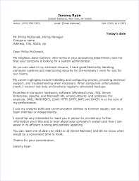 System Administrator Cover Letter Sample