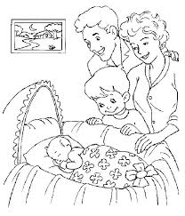 Free Printable Baby Coloring Pages For Kids Baby Coloring Pages Family Coloring Pages Coloring Pages For Kids