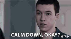 Calm Down Okay Tyler Down GIF
