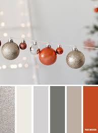 This cannot be reproduced by a simple solid color. Copper And Silver Winter Color Inspiration