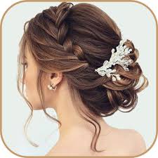 First, tie a ponytail, then loop some hair through the rubber band. Girls Hairstyle Step By Step 2019 Hairstyle 2019 Apps On Google Play