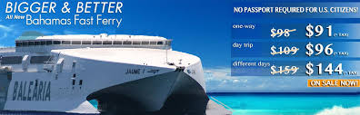 The Bahamas Fast Ferry Travels From Fort Lauderdale To Grand Bahama Island In 3 Hours Bahamas Resorts Bahamas All Inclusive Cruises