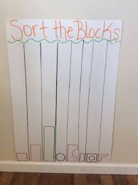 This Simple Chart In The Block Center Help Children At Sunshine House 39 In Greensboro Learn About Shapes Sort Study Creative Creative Curriculum Block Center