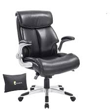 Heavy duty ergonomic office chair that has a 300 lbs. Big And Tall Executive Office Chair 5 Years Support Weight Hold Up 350 Lbs High Back Office Chair With Thick Foam Cushion Computer Desk Chair With Lumbar Support And Rocking Back Amazon In Home Kitchen