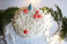 Make up a bunch for neighbor gifts or reacher gifts. Ina Garten S Coconut Cake Dressed For Christmas Fig Berrie