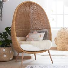 Keep clutter out of sight and everyday necessities within reach with our handsome lidded baskets. Woven Cave Chair Lounge Chair Pottery Barn Teen
