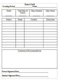 Cream and gray simple homeschool report card. 55 Create Homeschool Report Card Template Word Psd File By Homeschool Report Card Template Word Cards Design Templates