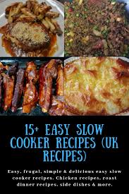 In this easy cooking video, i make some chicken and rice in my crockpot, or slow cooker. Easy Slow Cooker Recipes Uk Recipes Katykicker