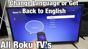 All Roku TV's: How to Change Language & Get Back to English if Stuck in  Another Language - YouTube