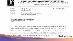 We did not find results for: Ini Isi Surat Pengantar Pencabutan Sk Kepengurusan Golkar Agung Laksono