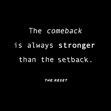 Strong Comeback The Reset Affirmation Quotes Inspirational Quotes Comebacks