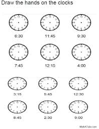 For Telling Time To The Half And Quarter Hour Time Worksheets Elapsed Time Worksheets Telling Time Worksheets