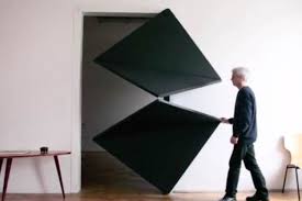 Origami Door Unfolds Open And Close With A Single Touch Video New Door Design Door Design Indian Main Door Designs
