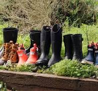 Women's rain boots size 11 wide 2025