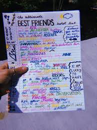 Fun Things To Do On Your Birthday With Friends At Home This Would Be Cute If You Mailed This To Your Friend On Their Birthday Showed Up At Their Summer Bucket List For Teens Bff Bucket List Best Friend Bucket List