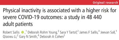 Do physical conditioning programmes reduce work absenteeism related to back pain? British Journal Of Sports Medicine Bjsm On Twitter Physical Inactivity Is Associated With A Higher Risk For Severe Covid 19 Outcomes A Study In 48 440 Adult Patients Openaccess More Evidence To Consider