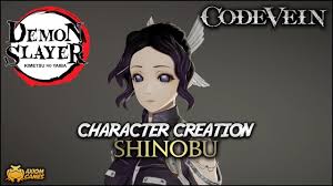 Check spelling or type a new query. Code Vein Shinobu Character Creation Demon Slayer Youtube