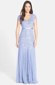 Adrianna Papell Beaded Cap Sleeve Gown Nordstrom Dresses Gowns Mother Of The Bride Dresses
