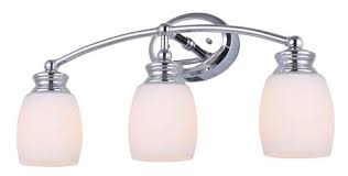 Patriot Lighting Palms 3 Light Vanity Light With Outlet At Menards