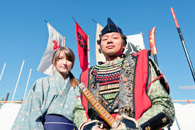 The japanese civilization is based on feudal japan which was dominated by the powerful regional families (daimyō) and the military. Japantag