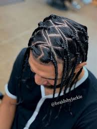 This extreme braided hair for black men is definitely the boldest you'll see today. Braids Doncaster Braids Romford Braids Barbers Mk Opening Times Braids Holsters Inc Braid Mens Braids Hairstyles Cornrow Hairstyles For Men Hair Styles