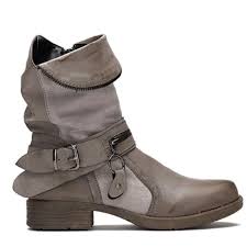 Découvrez la vaste sélection et achetez en ligne : Botte Femme Moto Chaussure Femme Tendance Style Motard Bottine Femme