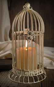 White Bird Cage Candle Holder Birdcage Candleholder 11 Cream White Metal Save 33 Bird Cage Candle Holder Bird Cage Candle Candle Holders