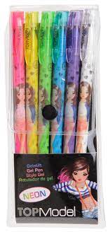 Top Model 6 La Neon Jel Kalem Dk07938 Neon Kaleler Jelsa
