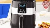 The perfect size for one to two people, this model makes the perfect amount of your fried favorites from french fries to crispy chicken or cauliflower. Copper Chef Power 2 Qt 1000w Digital Air Fryer W Touch Screen On Qvc Youtube