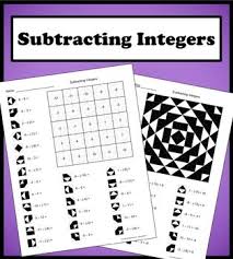 Order of operations with negative numbers. Subtracting Integers Color Worksheet Order Of Operations Subtracting Integers Color Worksheets