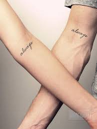 2pcs Quotes Always Inknactually Temporary Tattoo Wrist Ankle Body Sticker Fake Tattoo Set Of 2 Tattoos For Daughters Matching Tattoos Husband Tattoo